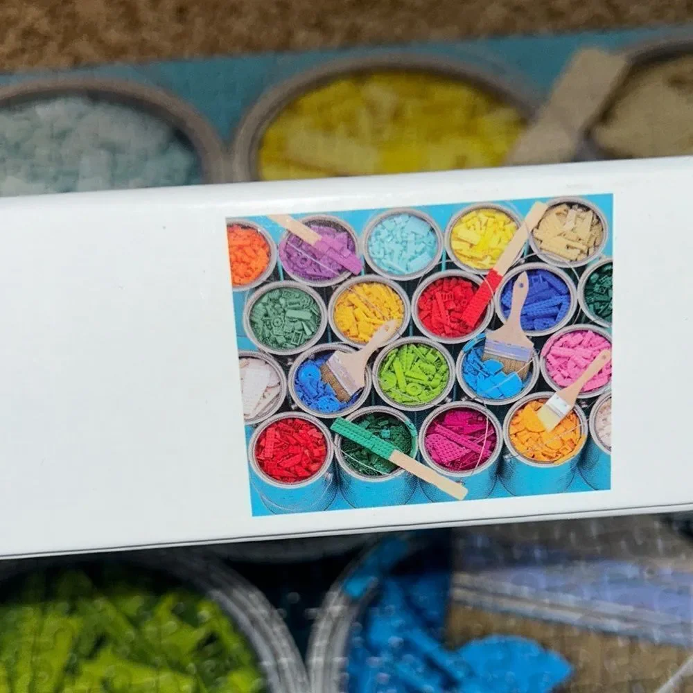 LEGO Paint 🎨 Party Puzzle 🧩 with Vibrant Colors 1000 Piece Brain 🧠 Challenge